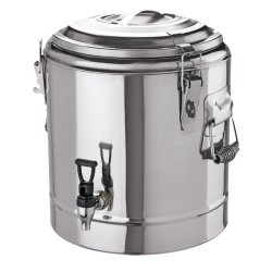 GVK ECO Récipient à double paroi pour boissons thermiques 35 litres - inox TGB-Var-TGB_35