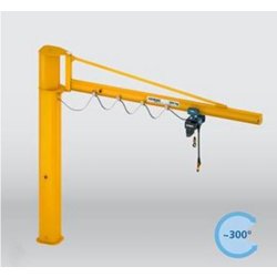 Potences murales et sur colonne - Flèche profil en I triangulée - Demag Cranes & Components SAS - Capacité de levage 80 à 2000 kg