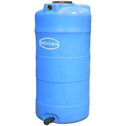 Cuve verticale bleue stockage eau 500 litres pré-équipée - RENSON - 818287