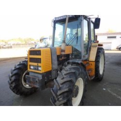 Tracteur agricole Renault 95-14 - 95 CV - 4RM - 1987 - Bon état - Pneus AV 14.9R24 20% et AR 16.9R38 60%