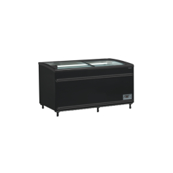 Bac réfrigéré bi-température ICEBLACK 1m45 - ETEF SFI145B avec couvercles vitrés incurvés