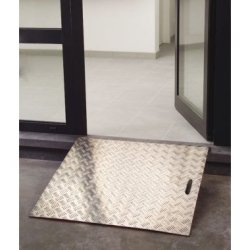 Rampe d'accès en aluminium - 01044 - Pour dénivellations entre 19 et 36 cm - Capacité 200 kg