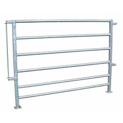 CBC 2006 - Barrière de contention agricole 6 lisses - 3m x 1,5m pour gros bovins