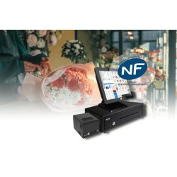 Caisse enregistreuse tactile pour Fleuriste - écran tactile 15" ou 10"
