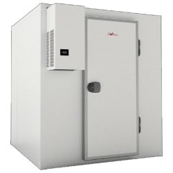 Diamond - Chambre ISO 60 avec groupe, dim.Int. 1830 x 1630 xh 2030 mm (6,06 m³ ) - réf. WR-C2020-SP6C - aluminium AKS-WR-C2020-SP6C