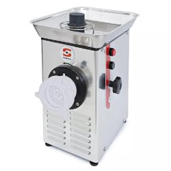 Sammic Motor PS-22 220/60/3 - Hachoir professionnel 280 kg/h, acier inoxydable, 1100 W, plaque 82 mm, bouche 60 mm, prise 3P+G, 220 V 60 Hz - gris ino