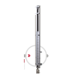 Déport d'antenne Switch'Up - Système pivotant 4G/5G - Hauteur maximale 3700-4535 mm