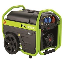 Groupe électrogène essence triphasé 4,8 kW AVR+DE PX8000 - PRAMAC - PK472TX2000