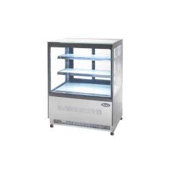 Vitrine droite réfrigérée service arrière positive - 1200x750x1200 mm - WDF127F