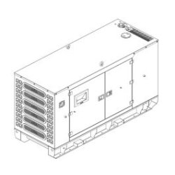 Groupe électrogène Diesel 400/230 V - 50 Hz - 3 Phases - APD110C(EU) - Cummins 6BT5.9G2 - 110 kVA
