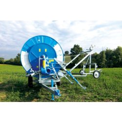 R2a - Enrouleur d'irrigation Ocmis - Longueur totale 325 cm avec Turbo Speed et chariot galvanisé