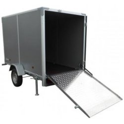 Remorque fourgon 35970 Lider - PTAC 750 kg - Dimensions 260x142x162 cm - Freinage à inertie