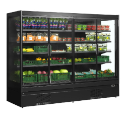 Vitrine réfrigérée pour supermarché à froid positif EXTRA2500CD L2600mm 38477 TEFCOLD