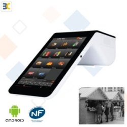 BC1050A - Caisse tactile mobile avec terminal d'encaissement nomade, imprimante ticket 2'', logiciel ETPOS certifié NF525