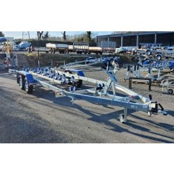 Porte bateau multi-rouleaux GALAXY - GD12 / G1602 - PTAC : 2400Kg - 2 essieux - Sun Way