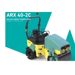 Rouleau vibrant tandem léger - EU Stage V/ U.S. EPA Tier 4 Final - Ammann - ARX 40-2C