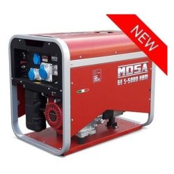 Groupe électrogène silencieux Ge S-5000 HBM - Mosa - 4 kVA - Moteur Honda - Fréquence : 50 Hz