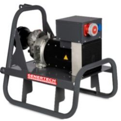 Groupe électrogène avec prise de force tracteur - Puissance 41,8 kVA Triphasé/Monophasé - G PDF 0038-R - Régulation de tension condensateur