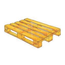 Palette en bois agréée SNCF - Plancher jointif ou à claires voies - Normes NIMP 15