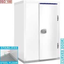 Chambre froide iso 100 - dim. int. 1240x940xH1950 mm - volume 2273 litres - modèle C2.6B/10PM