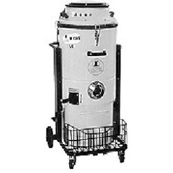 Aspirateur industriel monophasé Mistral 450/S - 3 moteurs puissants - filtre HEPA et bac collecteur 60/100L
