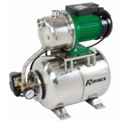 Pompe surpresseur - Ribimex - Surjet inox 970W avec cuve inox et pompe auto-amorçante