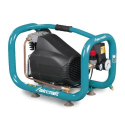 Compresseur compact à huile cuve 2,4 L 0,6 kW / 0,81 Ch 85 L/min 15 bars 230V Aircraft AIRBOY KITT 90