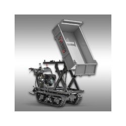 Dumper sur chenilles RD-800pro, hydraulique, système de basculement vers le haut,13 CV,  Jansen
