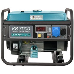 Groupe électrogène monophasé à essence AVR 5,5 kW - KÖNNER & SÖHNEN - 7000