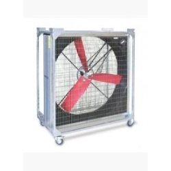 Ventilateur brasseur d'air - Débit 45 000 m3/h - 400 V - Extraction de poussières chaudes IP55