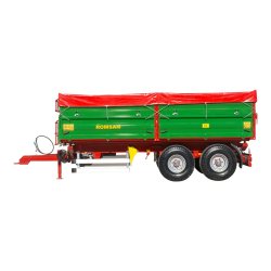 R 80 TASGA benne agricole à tandem essieu - Romsan - capacité 8000 kg
