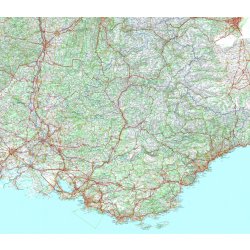Carte provence alpes côtes d'azur michelin