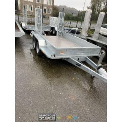 Remorque porte-voiture/engin SARIS MAGNUM EXPLORER 300 - PTAC 3000 KG - 306 x 168 cm - Référence Magnum Explo 3000