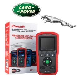 Valise de diagnostic automobile iCarsoft LR V1.0 - Compatibilité Land Rover et Jaguar - Écran LCD 2,8 pouces