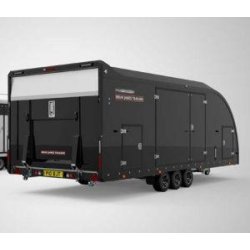Porte voiture Race Transporteur 6 Black - 6,50 x 2,35 m - 3500 kg PTC - Brian James