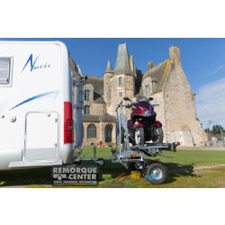 Remorque transversale YO REMORQUES Concept CCT4 MP3 pour véhicules 3 roues - 260 kg - Reference YO_CCT4_MP3_260kg