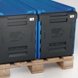Boîte traiteur KANGABOX Tower GN - 8 niveaux - compatible europalettes - Hauteur/niveau 65mm