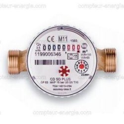 Compteur eau chaude r80 maddalena - cd sd+ 90°c maddalena - cd sd+ t90