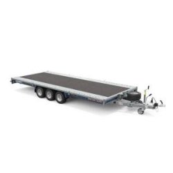 Plateau nu Connect 476 - 450x215 cm - 3500 kg PTC - 3 essieux - Brian James