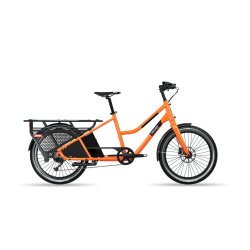 Vélo longtail Douze Cycles LT M - Orange - Sans assistance électrique - Charge maximale 198 kg