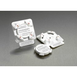 Scellé sur feuillard plastique F7000 / F7115 - Sécurité des cartons d'emballage avec témoins visuels et personnalisation client