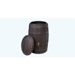 Cuve tonneau vino - brun - 400 litres - Cuves à eau robustes