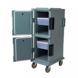 Cambro Conteneur isotherme 114 Litres GN, bleu ardoise, à chargement frontal - 099511234271