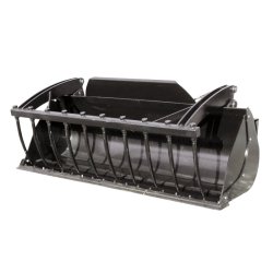 Godet multifonctions - CBG 2450 FO - Manitou - Adapté désilage et manutention agricole, densité < 1000 kg/m3