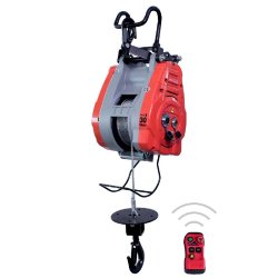 Palan électrique à câble 490kg 30m 2,8 kW 230 V vitesse variable télécommande SANS fil qualité industrielle 230V MW Tools PHS49030R