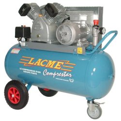 Compresseur 100 litres lacmé : comprestar 27v100t - 330453