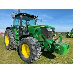 Tracteur agricole John Deere 6210R – 210 ch - AutoPower - 2013 - 4 RM - 4375 h