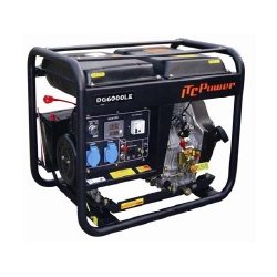 Groupe électrogène diesel DG7500LE-3 - moteur 4 temps à injection directe - régulation AVR ±1,5%