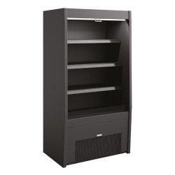 Vitrine murale noire L.980 Froid ventilé SOFRACOLD Sofraca