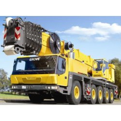 Gmk5220 - Grue automotrice Manitowoc Cranes - Charge maximale 220 t - Flèche télescopique MEGAFORM 68 m